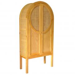 Rattan Round Cupboard Rattan Weaving