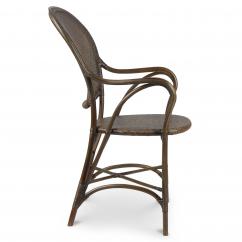 Rattan Dining Chair with Woven Natural Rattan for Livingroom Wholesale Price