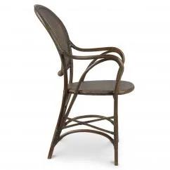 Rattan Dining Chair with Woven Natural Rattan for Livingroom Wholesale Price