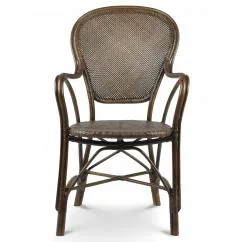 Rattan Dining Chair with Woven Natural Rattan for Livingroom Wholesale Price