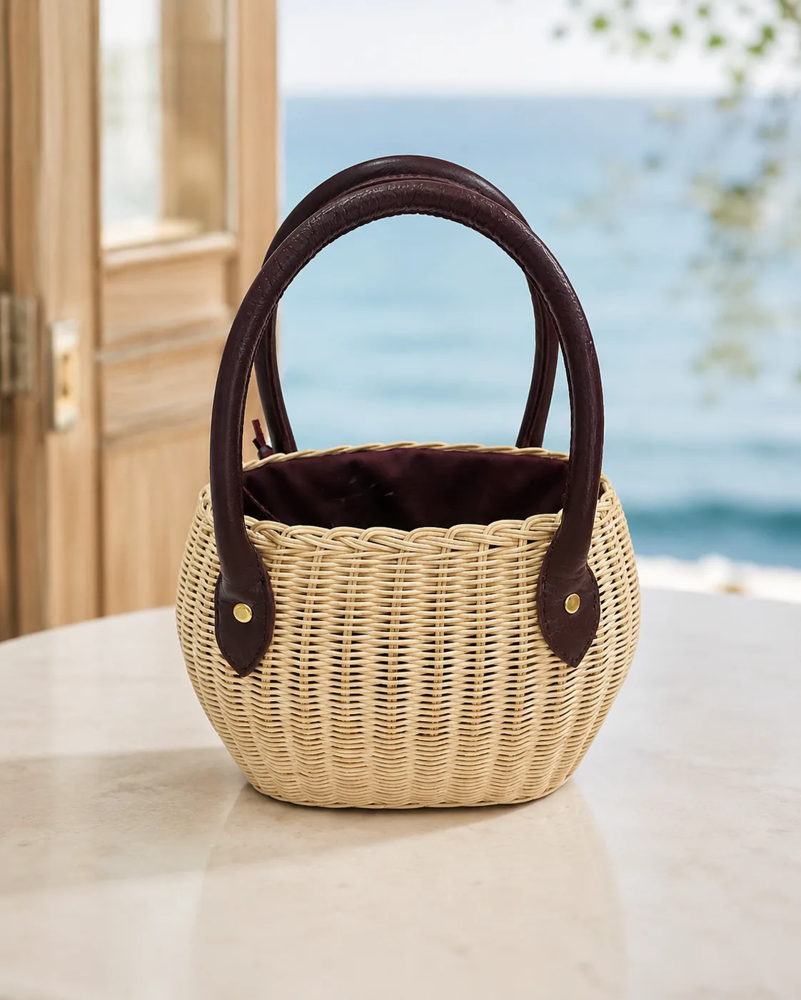 Rattan Hand Bag from Indonesia Handmade 