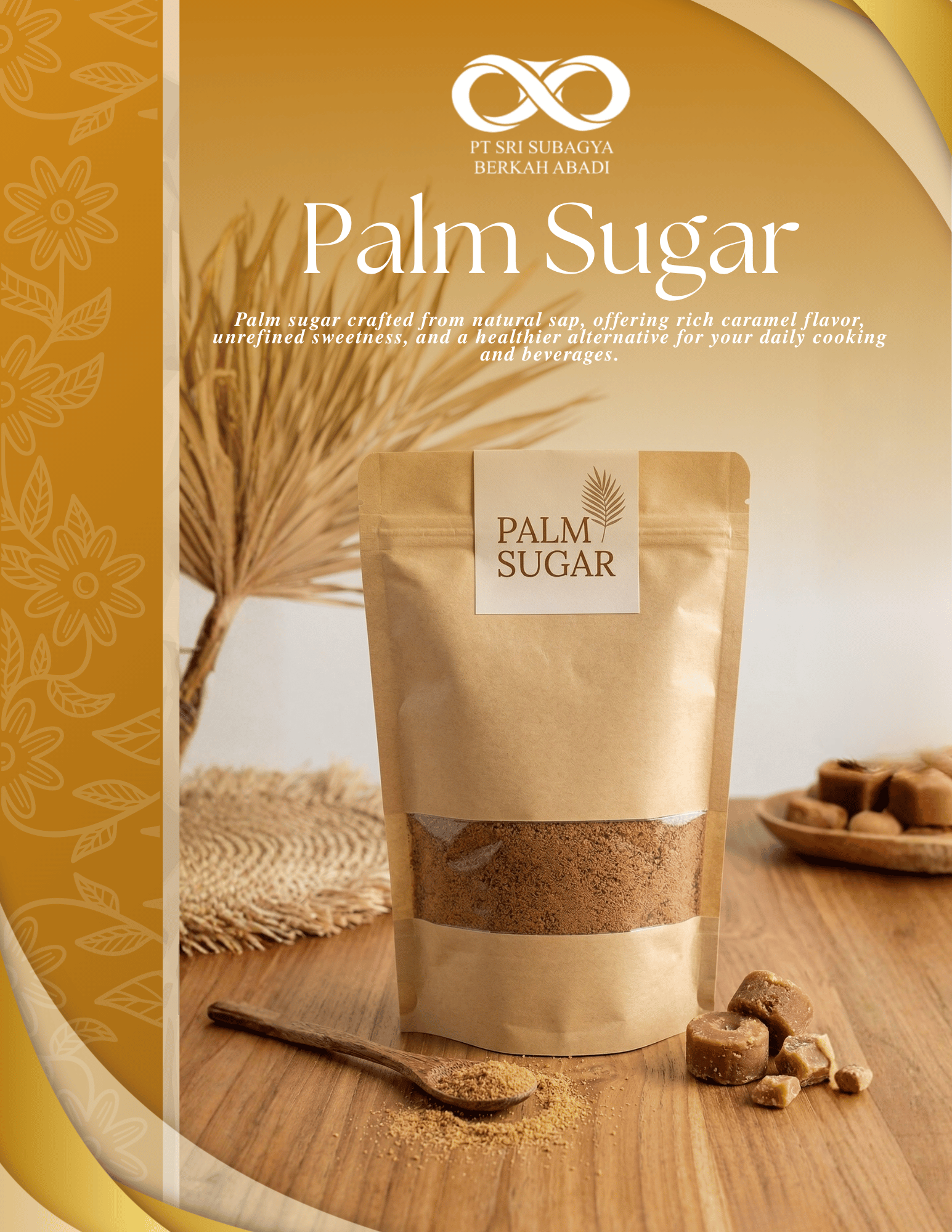 Organic Coconut Palm Sugar Granulated