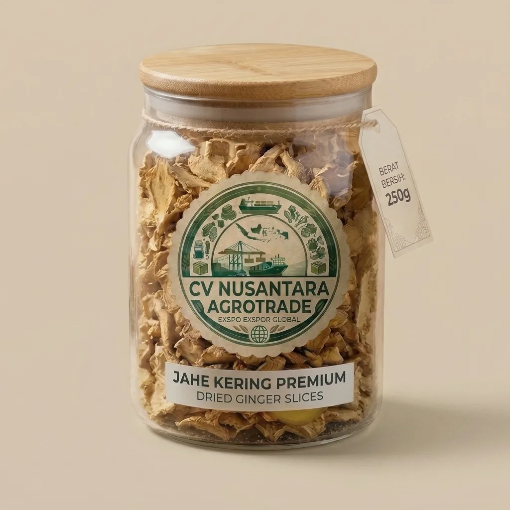 Premium Indonesian Dried Ginger – Export-Ready Bulk Supply