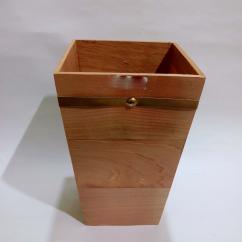 Wood Vase Cover for Succulent and Flower-Square 1020-Handicraft